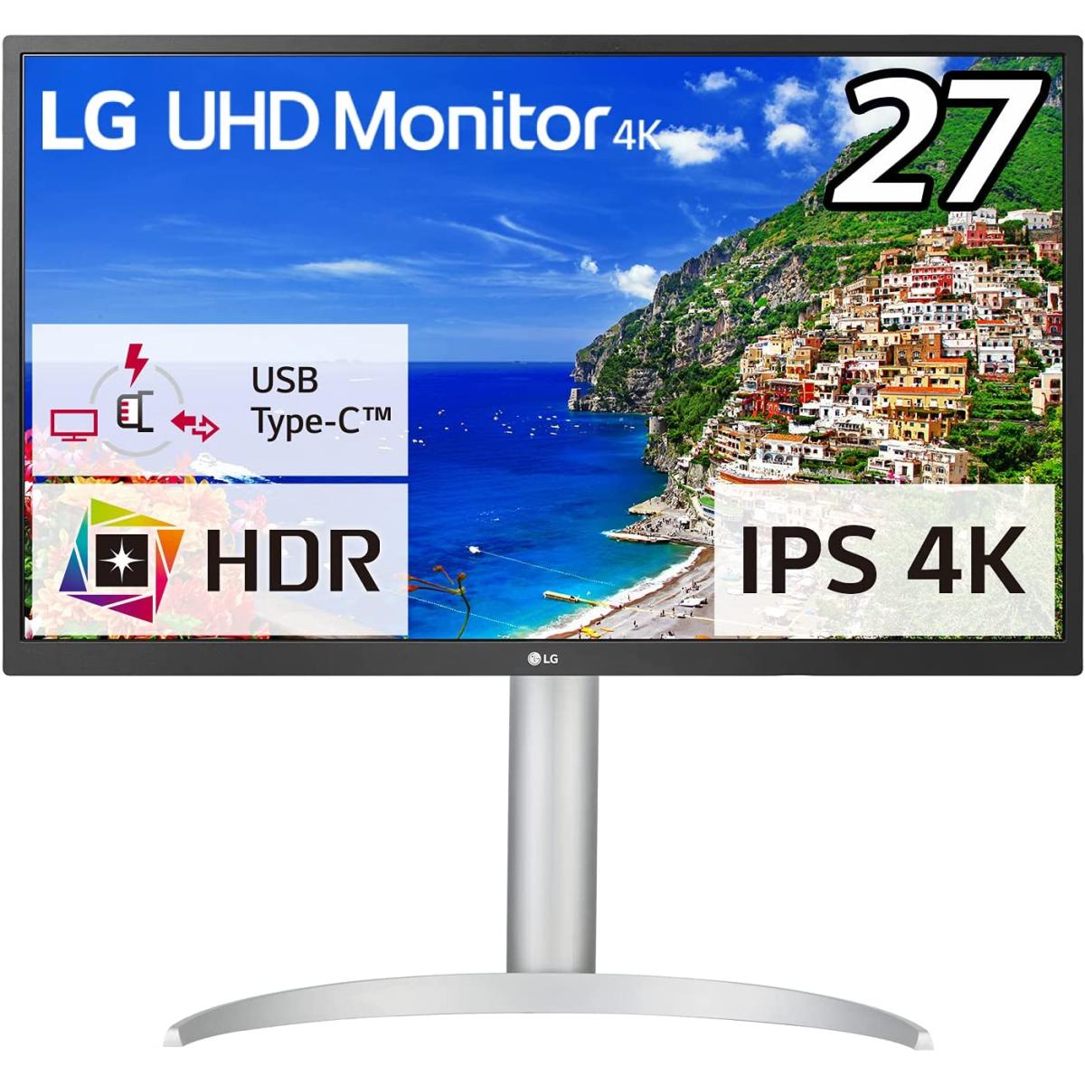 Lg 27up550n W 27" Ips 4k Hdr Adjustable Stand Usb Type C Hdmi X 2 & Displayport Freesync Lg 27up550n W 27" Ips 4k Hdr Adjustable Stand Usb Type C Hdmi X 2 & Displayport Freesync
