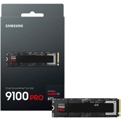 Samsung 9100 PRO 8TB PCIe 5.0 NVMe M.2 SSD-Sequential Read/Write (14800/13400 MB/s) | MZ-VAP8T0B/AM |