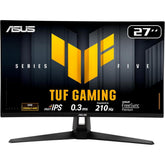 Asus Tuf Vg27aq5a Gaming Ai 27" Fast Ips Qhd 2k 210hz 0.3 Ms (gtg) Hdr 10 , Adaptive Sync W/ Multimedia Seakers , Black