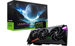 Msi Geforce Rtx 5070 Vanguard Soc 12gb Gddr7 192 Bit Memory, 2640 Mhz Boost Clocks, 6144 Cuda Cores, 28 Gbps Memory Speed, Pci Express Gen 5