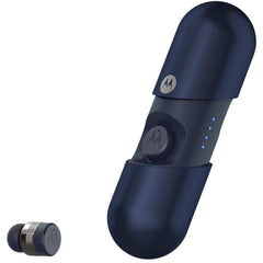 Motorola Vervebuds 400 True Wireless Earbuds With Sleek Innovative Design & Portable Charging Case – Royal Blue - CompuMe
