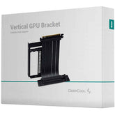 Deepcool Vertical Gpu Bracket Pci E 4.0 & Pci E 3.0 Emi Shielding Black