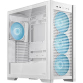 Asus Tuf Gaming Gt302 Argb Mid Tower Case 4x 140mm Argb Fans High Airflow & Static Pressure Interchangeable Side Panel Hidden Conneor Support White - CompuMe