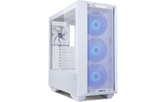 LIAN LI LANCOOL 3R-W Aluminum High Airflow Mesh Front Panel ARGB w/ 4 PWM Fans w/ USB Type-C - White