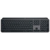 Logitech Mx Keys S Advanced Wireless And Bluetooth Illuminated Low Profile, Quiet Typing, Backlighting Keyboard - Graphite