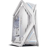 ASUS ROG Hyperion GR701 EATX Full-Tower case Semi-Open Structure Tool-Free Side Panels up to 2 x 420mm Built-in Graphics Card Holde USB Type-C - White