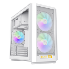 GameMax F36 WH Micro-ATX Gaming Case