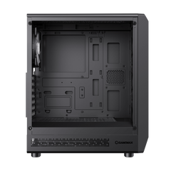 GAMEMAX Forge AB Black Tempered Glass USB3.0 and Type C Mid Tower 6 x ARGB Fans (Pre-Installed) ATX Gaming Case