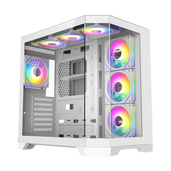 GAMEMAX HYPE-A White ATX ARGB GAMING CASE
