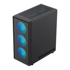 GAMEMAX STORM 2 AB BLACK GAMING CASE