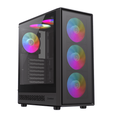 GAMEMAX STORM 2 AB BLACK GAMING CASE