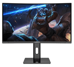 GameMax GMX27C300 24" 1ms FHD 300Hz Curved Gaming Monitor