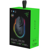 Razer Basilisk V3 Pro 35k Wireless Gaming Mouse, Right Handed, Focus Pro 35k Optical Sensor Gen 2, 35000 Max Dpi, Optical Mouse Switches Gen 3, 4 Way Hyperscroll Tilt Wheel, Black