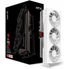 Xfx Swift Amd Radeon Rx 9060 Xt Oc Triple Fan Gaming Edition 16gb Gddr6 128 Bit Memory, 3320 Mhz Boost Clock, 2048 Stream Processors, 20 Gbps Memory Clock, Pci E 5.0 , White - CompuMe