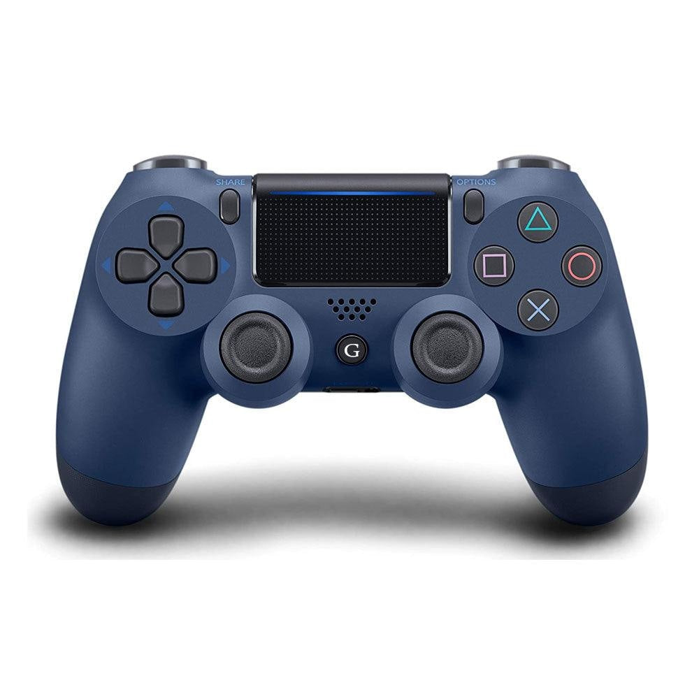 Wireless BT Gamepad For PS4 Controller Solid Midnight Blue - CompuMe