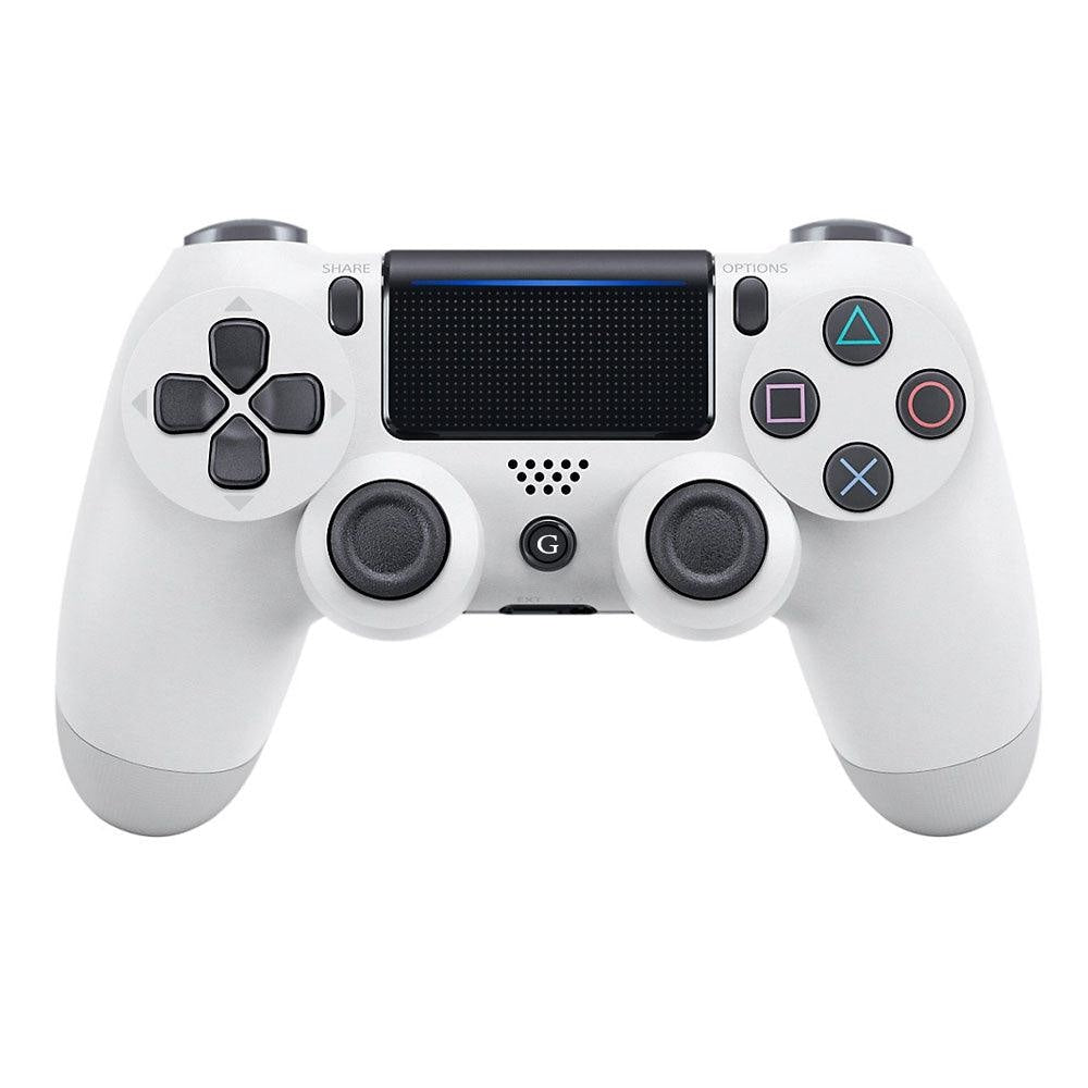 Wireless BT Gamepad For PS4 Controller Solid White - CompuMe