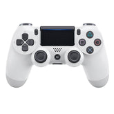 Wireless BT Gamepad For PS4 Controller Solid White - CompuMe