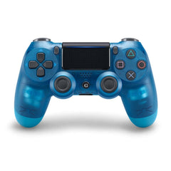 Wireless BT Gamepad For PS4 Controller Trans Blue - CompuMe
