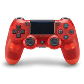 Wireless BT Gamepad For PS4 Controller Trans Red - CompuMe