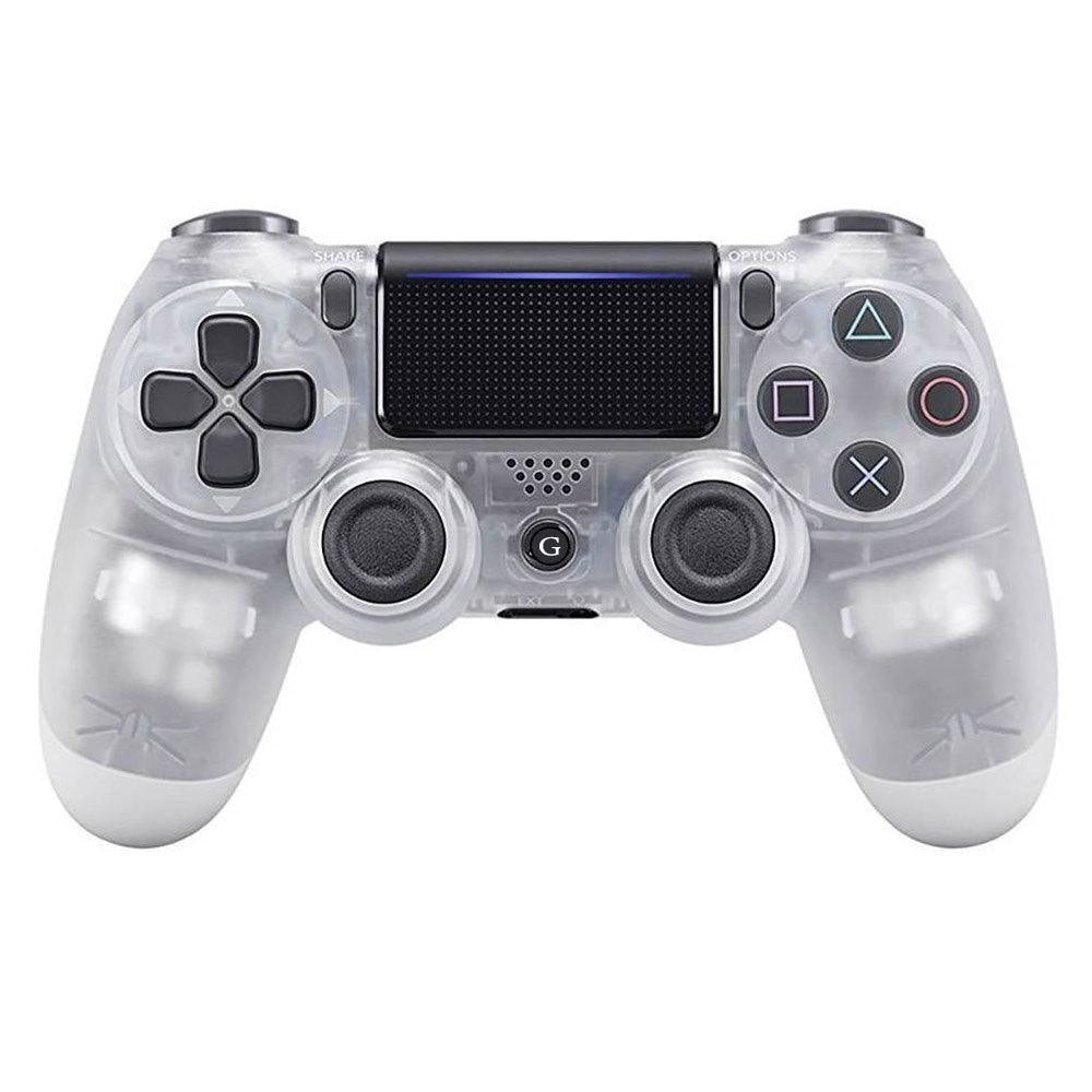 Wireless BT Gamepad For PS4 Controller Trans White - CompuMe
