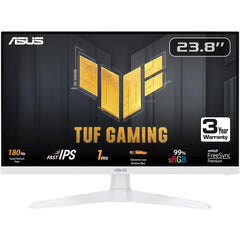 Asus Tuf Vg249q3a W 24" Fast Ips Full Hd 180hz 1ms Extreme Low Motion Blur 99% Srgb Freesync Premium W/ Speakers , White