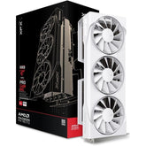 Xfx Swift Amd Radeon Rx 9070 Oc Triple Fan Gaming Edition , 16gb Gddr6 256 Bit Memory, 2700 Mhz Boost Clock, 4096 Stream Processors, 20 Gbps Memory Speed, Pci Express 5.0 , White