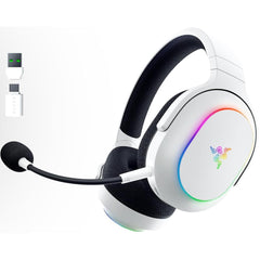 Razer Barracuda X Chroma Wireless Gaming Headset: 2.4ghz Wireless & Bluetooth Lightweight Chroma Rgb 40mm Drivers Cardioid Mic 70 Hr Battery For Pc, Mac, Ps5, Switch, Smartphone White - CompuMe