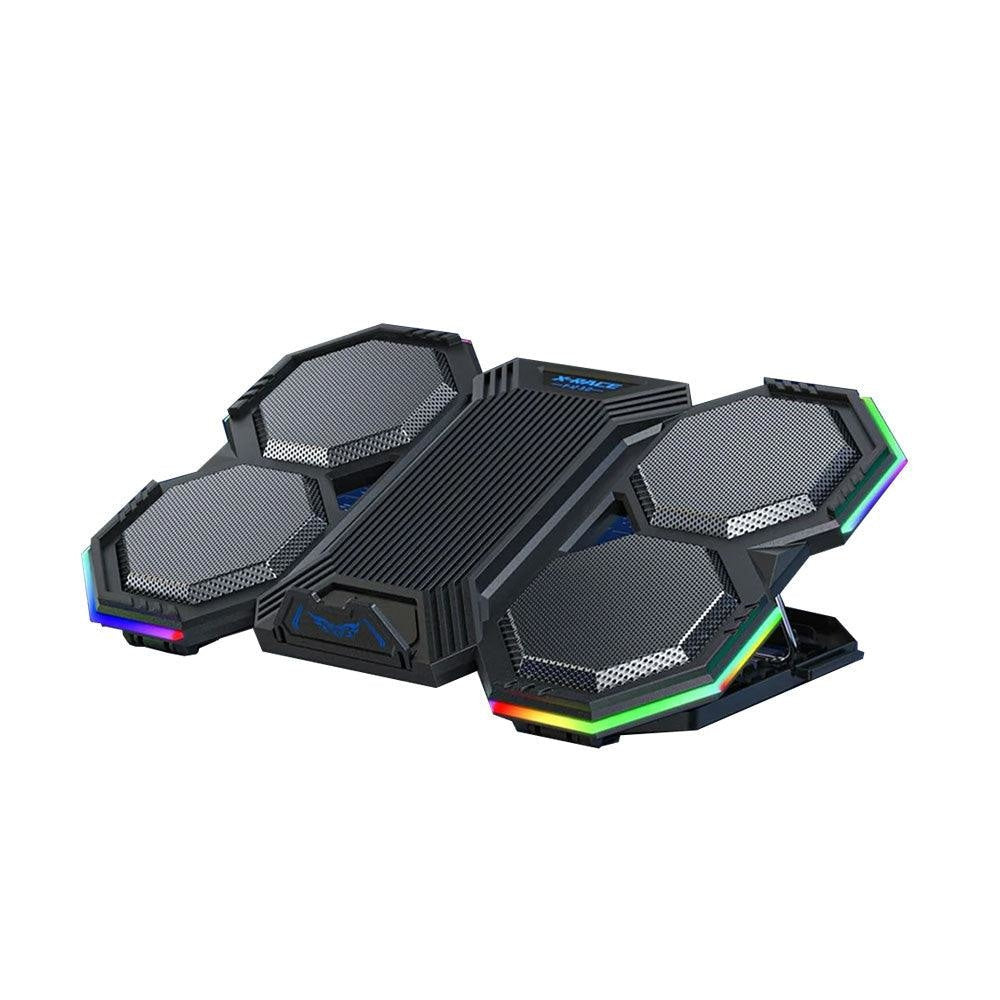 X-Race Notebook Radiator Air cooler laptop Stand 6 Fans - CompuMe