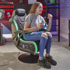 X Rocker Monsoon Rgb 4.1 Stereo Audio Gaming Chair with Vibrant Led Lighting -