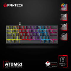 Fantech Mk211 Atom61 Mechanical Gaming Keyboard