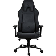 Arozzi Vernazza Supersoft Xl Upholstery Material Has A Unique Velvety Texture That Is Fluid Repellant & Breathable Memory Foam Lumbar Support 4d Armrest Support 170kg Pure Black