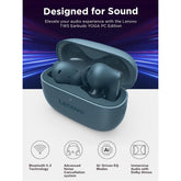 Lenovo bluetooth wireless network switch Tws Earbuds Yoga Edition Tidal Teal Aive
