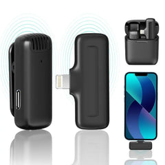 J11 WIRELESS LAVALIER MICROPHONES FOR USB TYPE-C ANDROID WITH CHARGING CASE