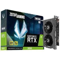 ZOTAC GAMING GeForce RTX 3050 Twin Edge OC 6GB GDDR6 - Graphics Card (No Power Connectors) | ZT-A30510H-10L |