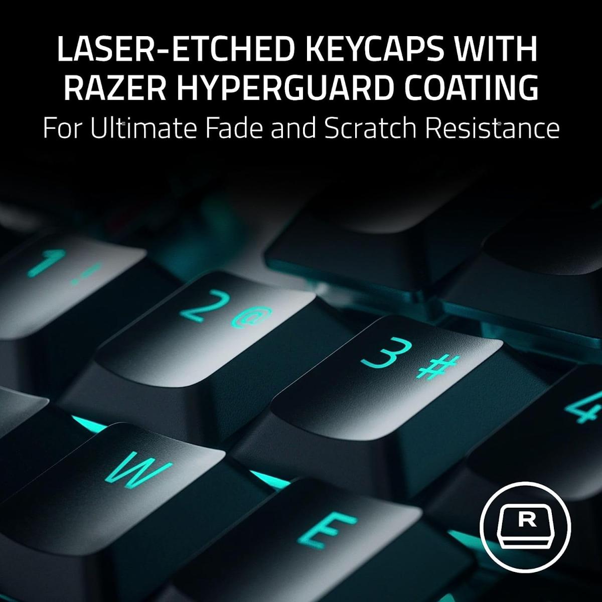 Razer Deathstalker V2 Low Profile Optical Switches Durable Keycaps & Aluminum Top Plate W/ Roller & Media Button Linear Red Razer Deathstalker V2 Low Profile Optical Switches Durable Keycaps & Aluminum Top Plate W/ Roller & Media Button Linear Red