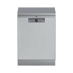 Beko Free Stand Dishwasher A++, 4Spray, 2Basket, 6Programs, 15Set, Inox - BDFN 36422 XQ