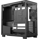 GameMax NEX C53 Black – Compact Panoramic ARGB Gaming Case, BTF Motherboard Support, 4×ARGB Fans, 410mm GPU Clearance