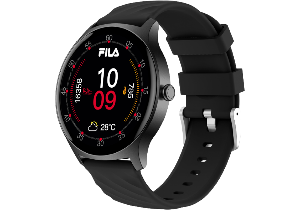 FILA SW/38B – Smartwatch, 1.43" AMOLED Display, BLE 5.2, 100+ Sports Modes, IP68 Water Resistance