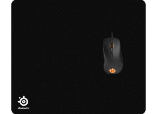 Steelseries Qck Gaming Mouse Pad Large Stitched Edge Cloth Extra Durable Optimized for Gaming Sensors Black