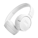 JBL Tune 670NC On-Ear Adaptive Noise Cancelling Wireless Headphones, JBL Pure Bass, 70-Hour Battery, Bluetooth 5.3 (White)