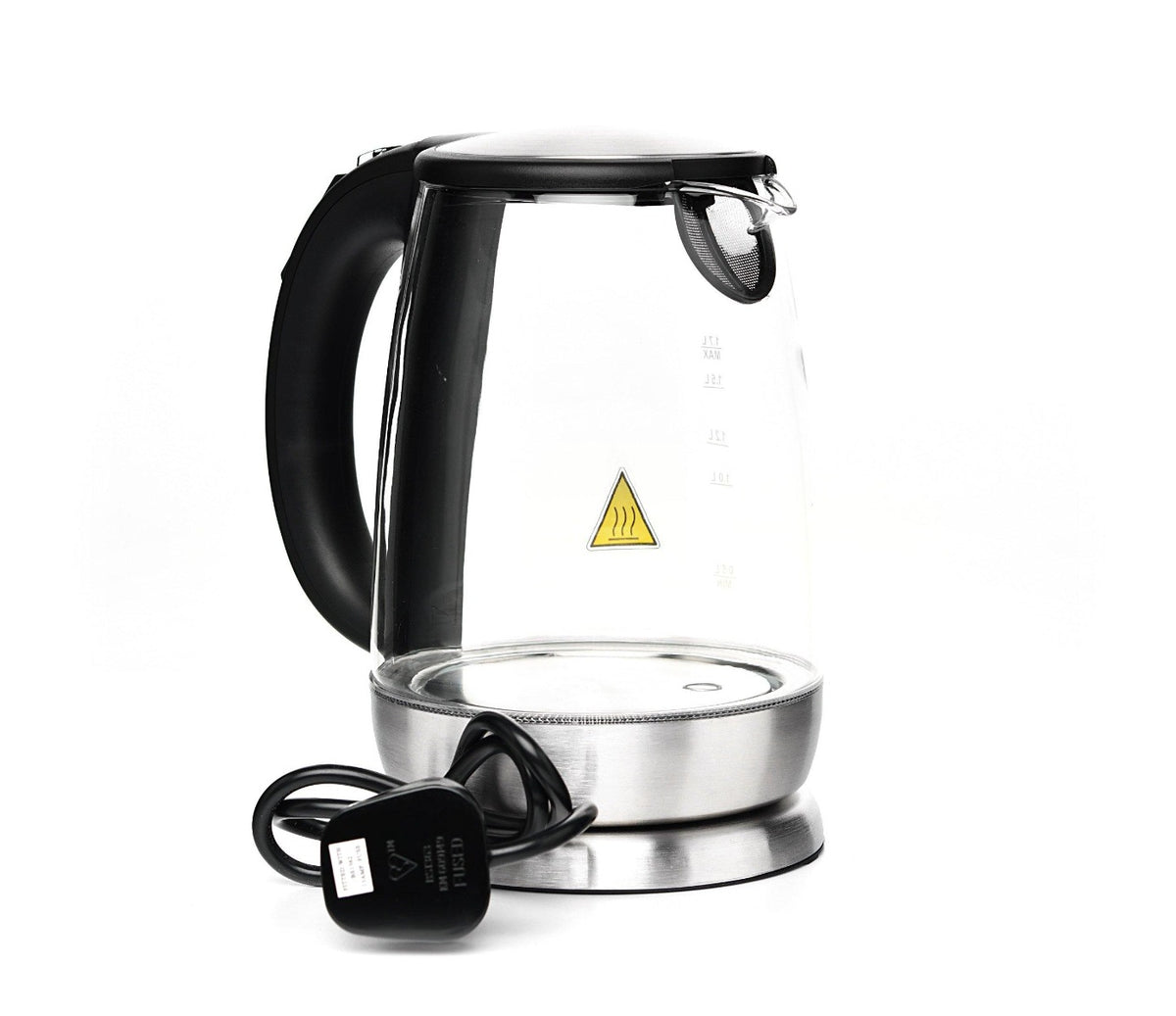 Princess Glass Water Heater, 1.7 Liters, 2200 Watts