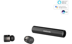 Motorola Lifestyle Vervebuds 300 Wireless Bluetooth In Ear Headphones 10 Hours Playtime Alexa, Google And Siri Compatible Black