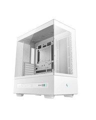 Deepcool CH690 Digital ATX Mid-Tower PC Case (Fans Not Included) - White