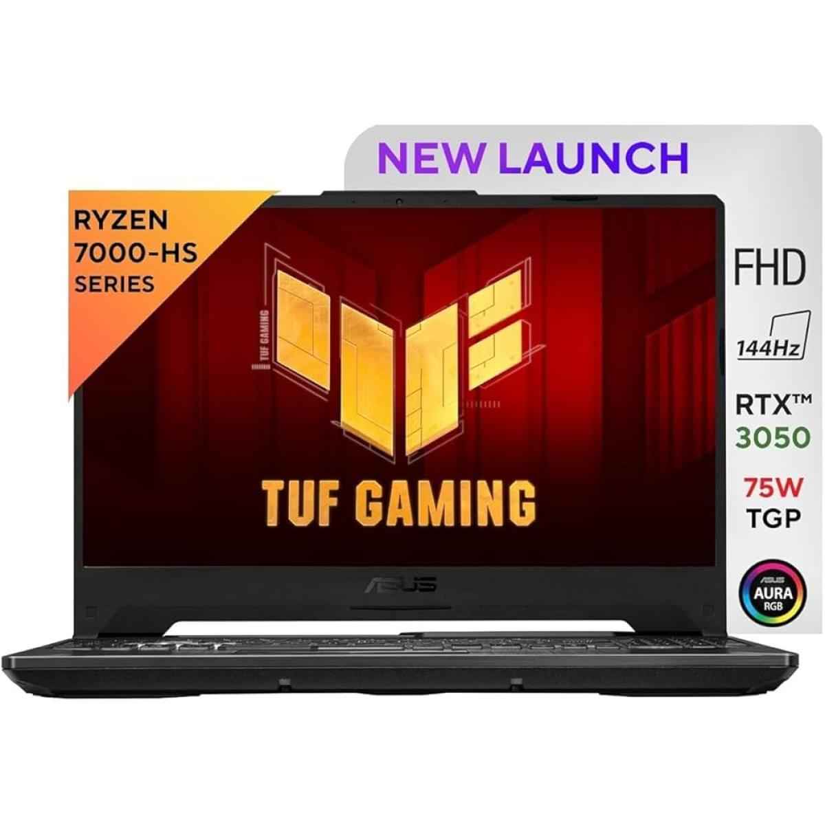 Asus Tuf Gaming A15 (2024) Fa506ncg New 7gen Amd Ryzen 7 6 Cores W/ Nvidia Rtx 3050 4gb & 144hz Display Graphite Black