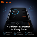 Mcdodo FreeGo Pro CH-139 - 100W Desktop Fast Charger, 2×Type‑C + 1×USB‑A + Built‑In 100cm Type‑C Cable, Smart Digital Display - 18 Months Warranty