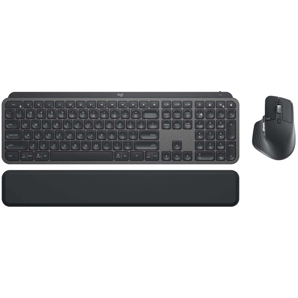 Logitech wireless Bluetooth keyboard and mouse combo for computer setup