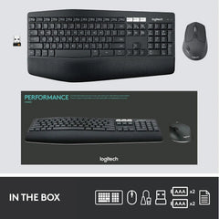 Logitech MK850 Performance Multi-Device Wireless Mouse & Keyboard Combo Arabic& English Layout