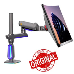 NB NORTH BAYOU G80 GAMING Monitor Stand ARM RGB DESK MOUNT - 32-inch up to 60-inch Monitors