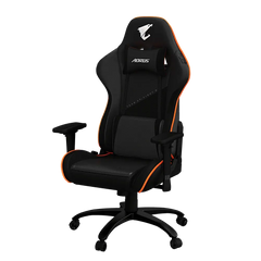 GIGABYTE AORUS AGC310 GAMING CHAIR - Premium Leather + Velvet Material