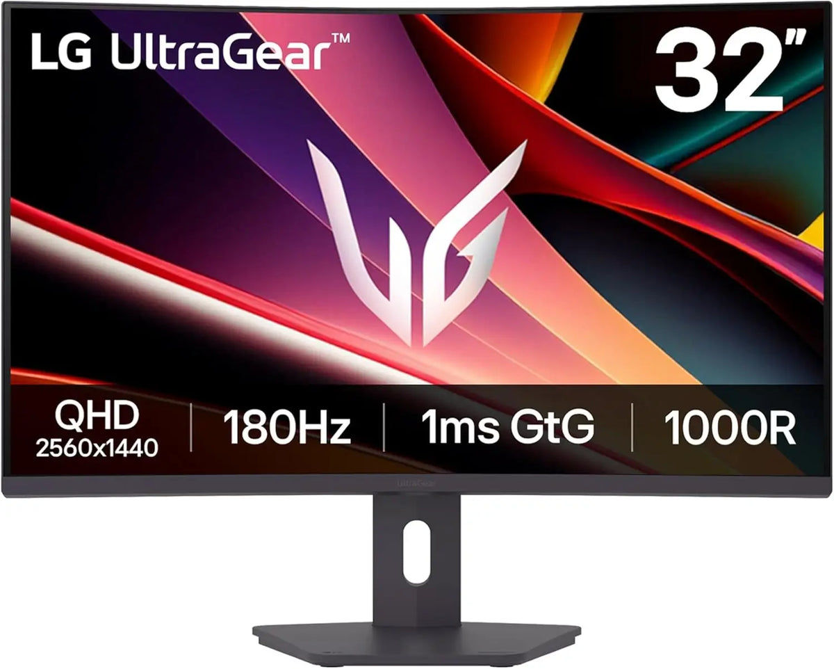 LG 32G600A-B UltraGear 32-inch QHD 2K 180Hz 1ms AMD FreeSync Gaming Monitor
